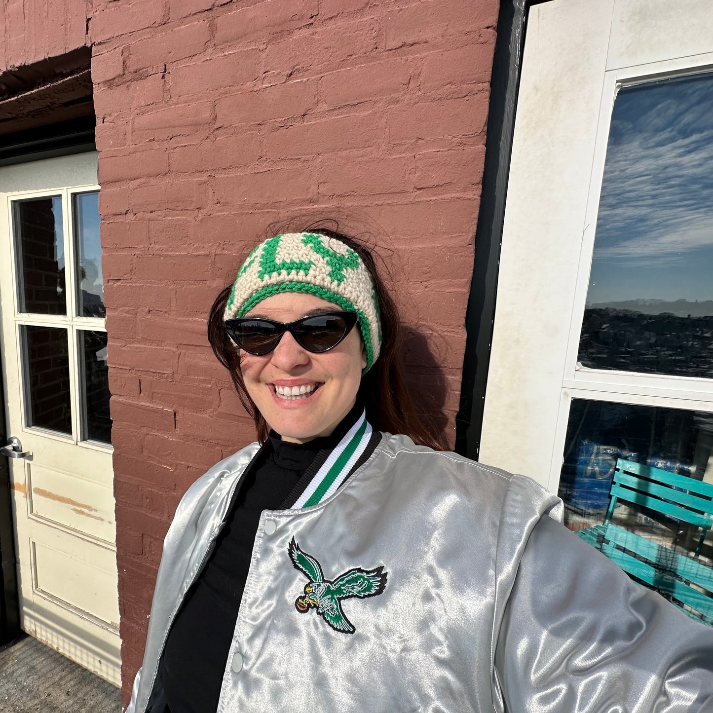 CROCHET PATTERN - FLY EAGLES Beanie and Headband