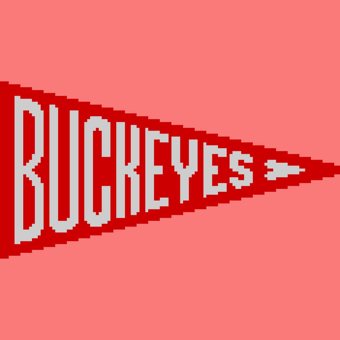 KNIT PATTERN - Custom Pennant Chart (Colorwork Chart Only)