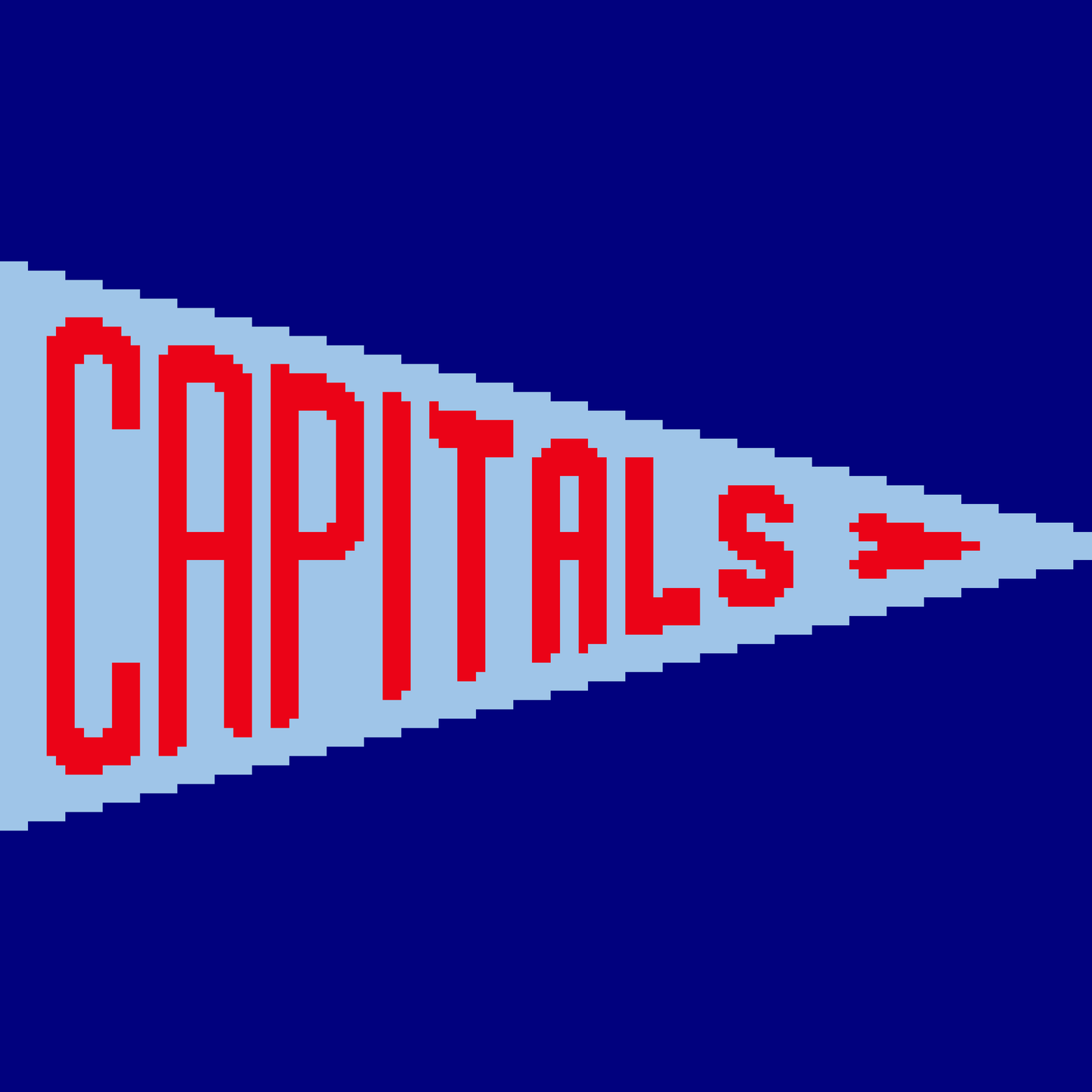 KNIT PATTERN - Custom Pennant Chart (Colorwork Chart Only)