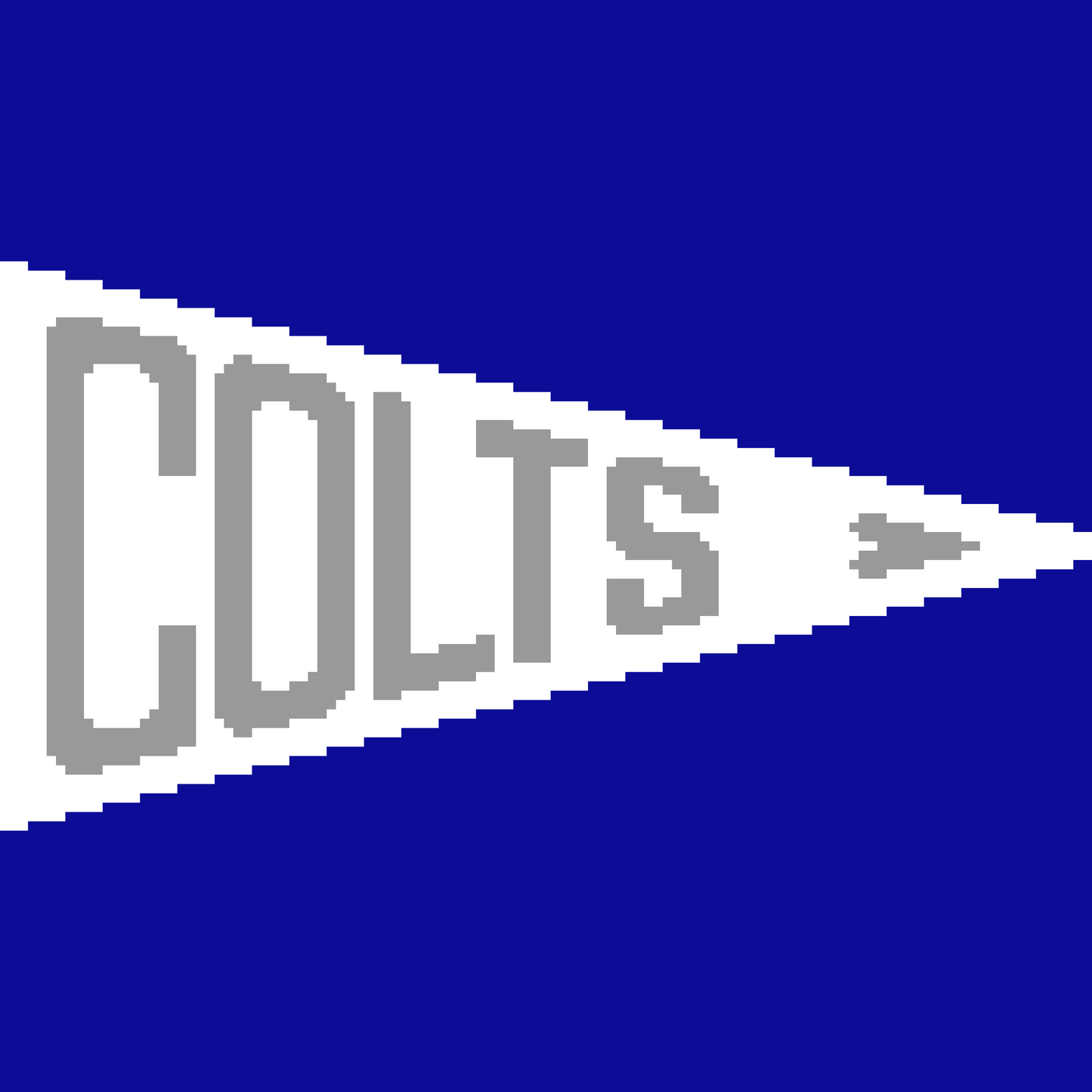 KNIT PATTERN - Custom Pennant Chart (Colorwork Chart Only)