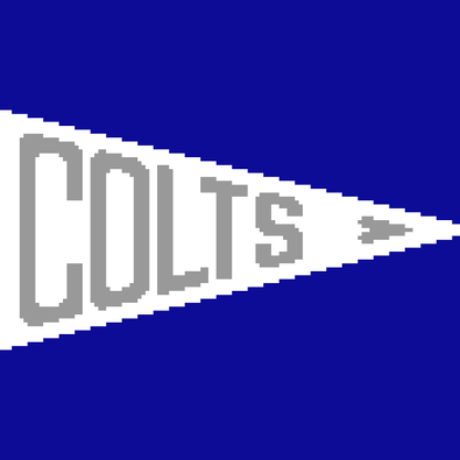 KNIT PATTERN - Custom Pennant Chart (Colorwork Chart Only)