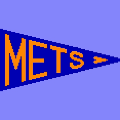 KNIT PATTERN - Custom Pennant Chart (Colorwork Chart Only)