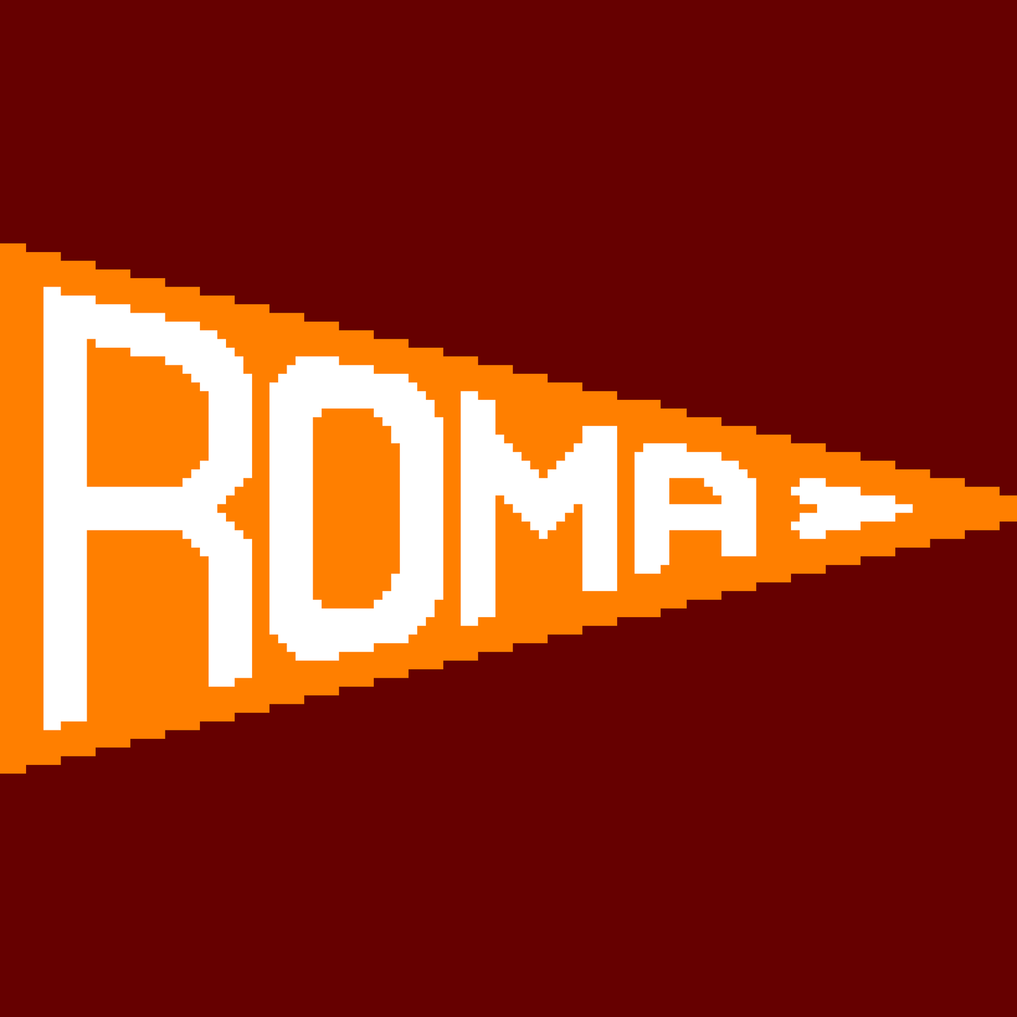 KNIT PATTERN - Custom Pennant Chart (Colorwork Chart Only)