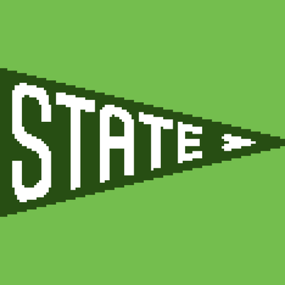 KNIT PATTERN - Custom Pennant Chart (Colorwork Chart Only)