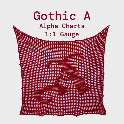 ALPHA CHART - GOTHIC A