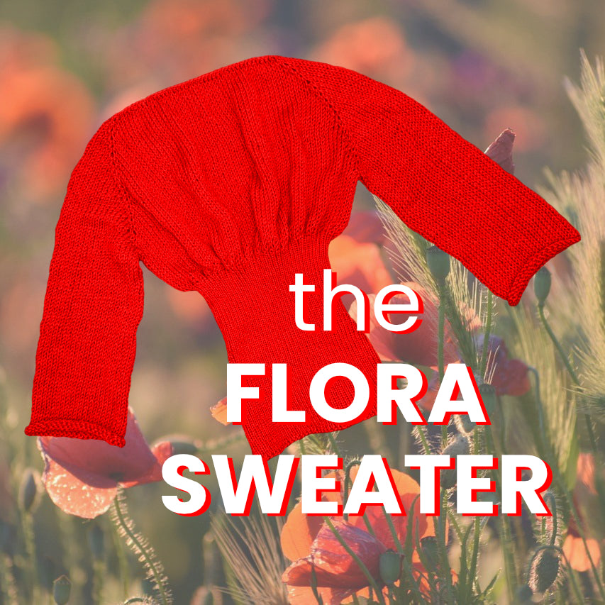 The Flora Knit Sweater Pattern