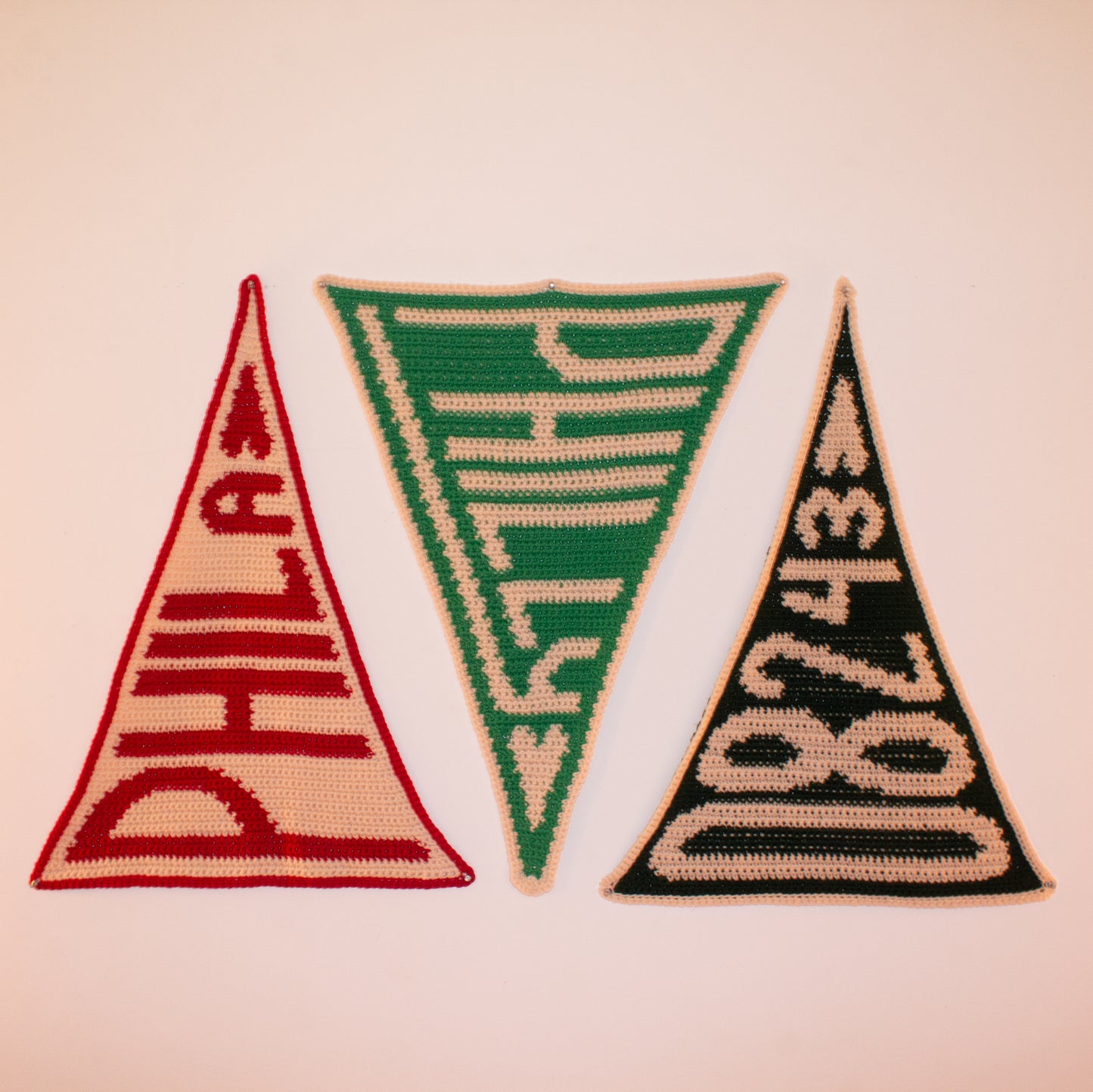 CROCHET PATTERN - ANGEL NUMBERS PENNANT