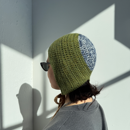 CROCHET PATTERN - OLIVE BONNET