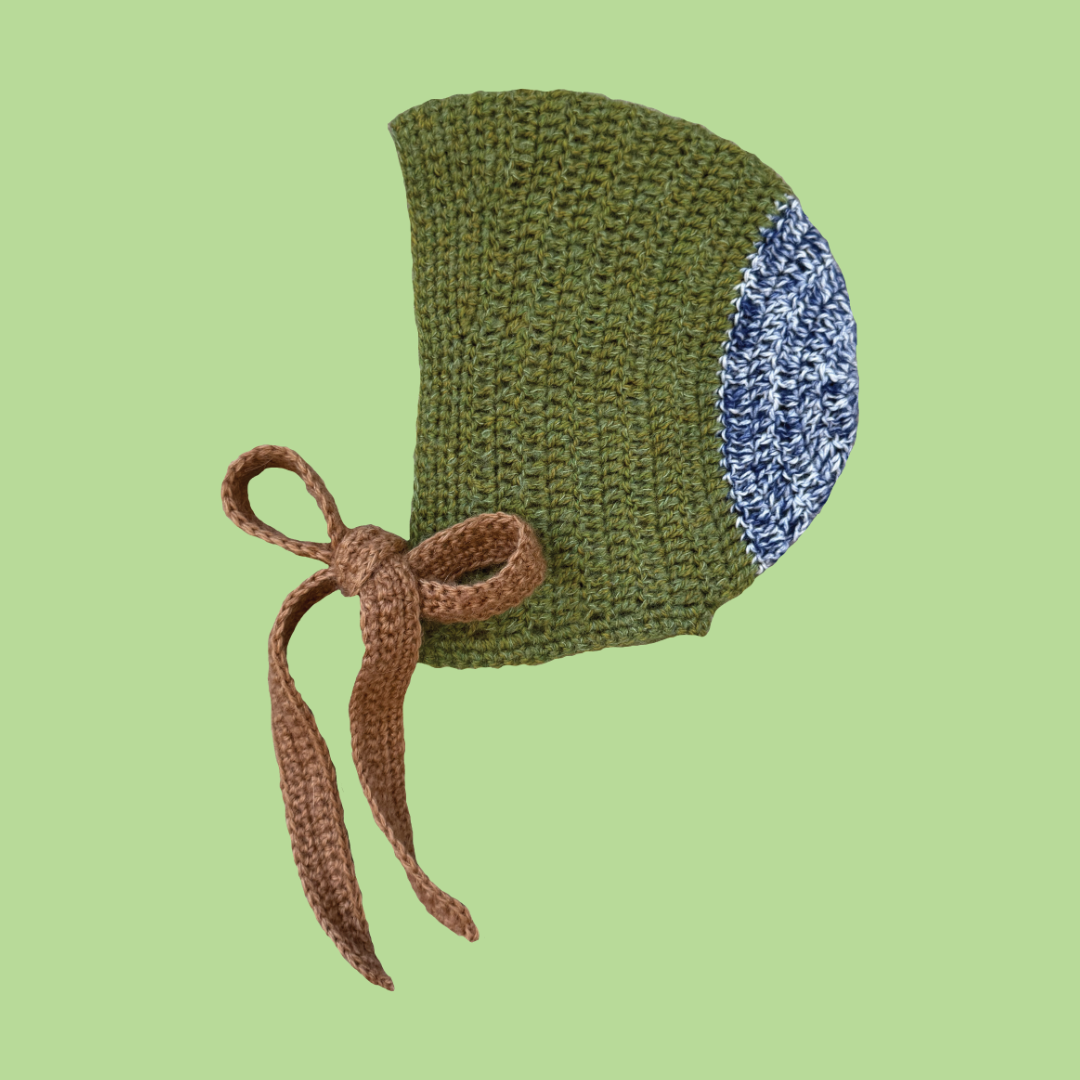 CROCHET PATTERN - OLIVE BONNET
